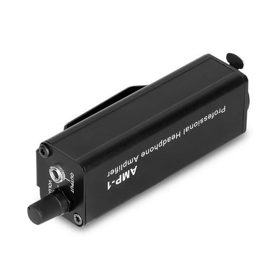 Amplifier,3.5mm Audio Ear Converter Xlr To Converter And Play Amplifier Portable Ear To 3.5mm Audio Xlr To 3.5mm And Play Band In-ear Amplifier Rusuo Amps In-ear Wotao Black