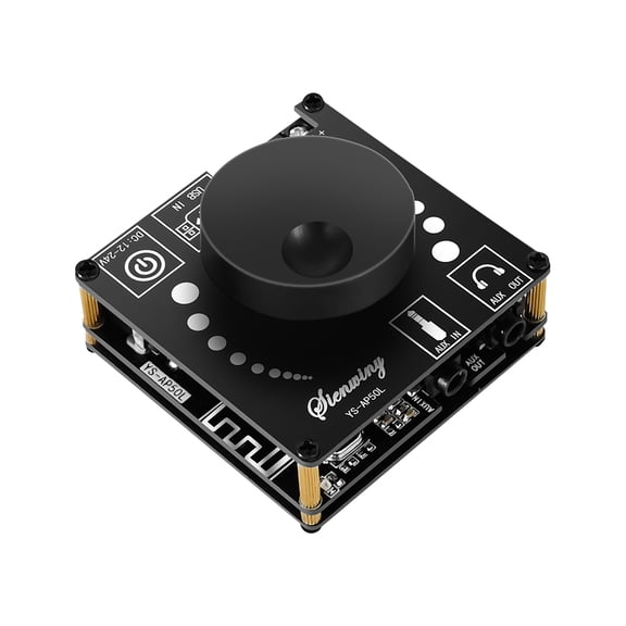 Amplifier Board,3.5mm O U Tone Adjustment App 5.1 Audio Amplifier Low Tone Adjustment App Support Aux Channel Bt 5.1 Support Aux 3.5mm And Low Tone U Sound Input Amplifier And Low Multicolor