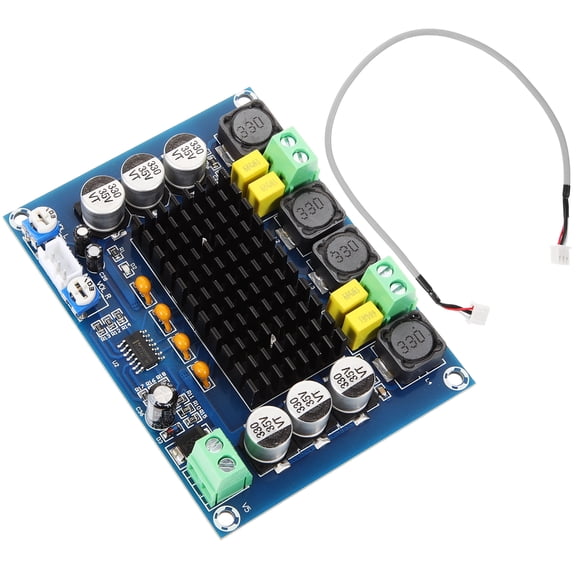 Pawsdot Digital Amplifier Board Mono Class Audio Amplifier Module with Speaker Protection Assorted Color