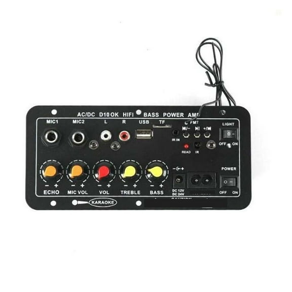 Amplifier Board D10 with Bluetooth AUX USB for 4 Ohm Speaker Power Module ,Multi Modes
