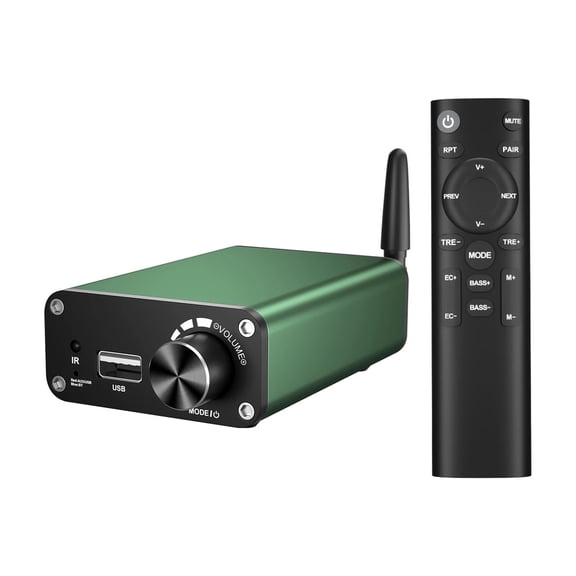 Amplifier Mini HiFi Stereo 2.0 Class D Amplifier Power 200W Suitable for Home Theater ,Multi Modes