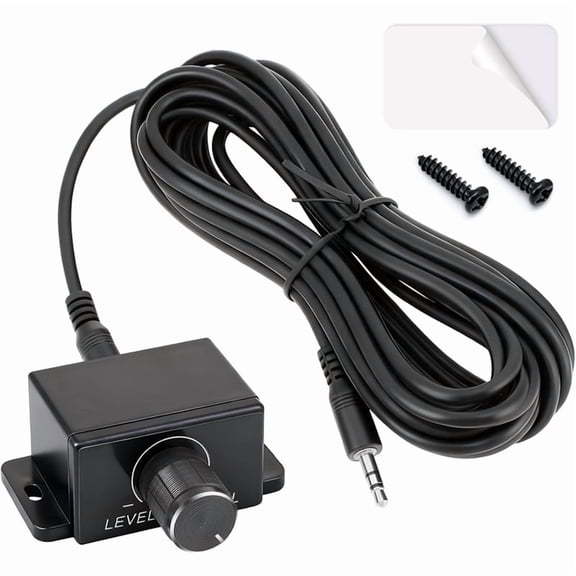 Amplifier Remote -Knob Replacement, for RP/RP-M Series Amplifiers, 3.5mm Jack Port Universal -Knob Control Kit