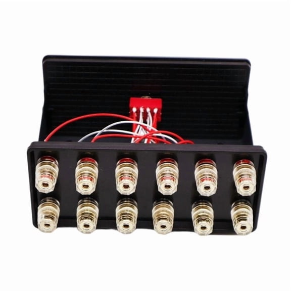 Amplifier Speaker Switcher One in and Two Out (Two in and One Out) Stereo Audio Amplifiers