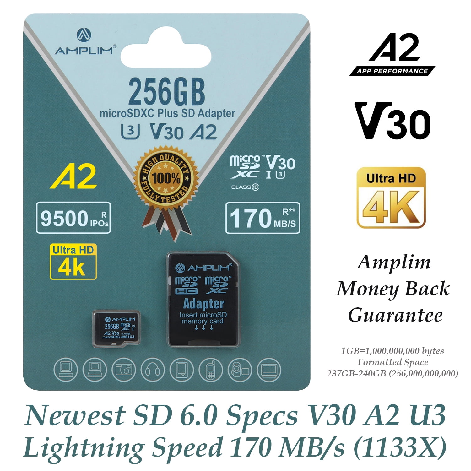 Samsung EVO Plus 256GB microSDXC UHS-I Memory Card with Adapter  MB-MC256KA/AM - Best Buy