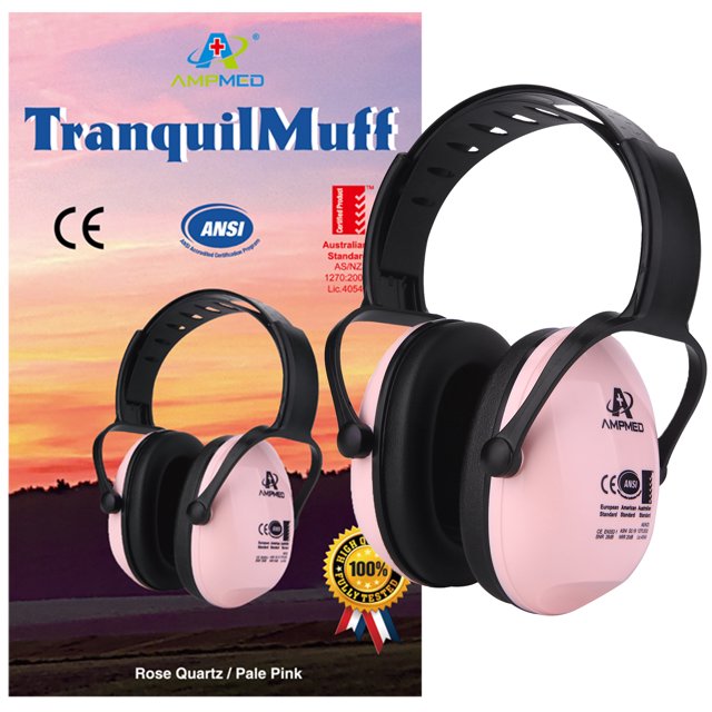 Amplim Hearing Protection Earmuff for Toddlers Kids Teens Young Adults