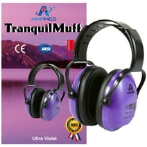Amplim Hearing Protection Earmuff for Toddlers Kids Teens Young Adults - Purple