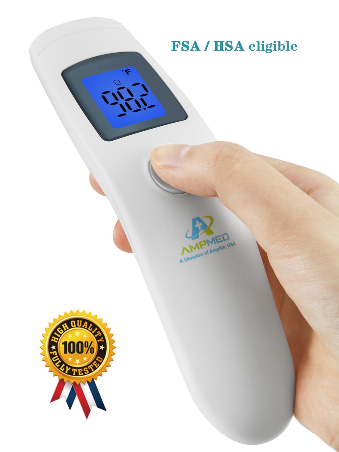 Vicks 3in1 No Touch Digital Thermometer, All Ages, White, VNT200