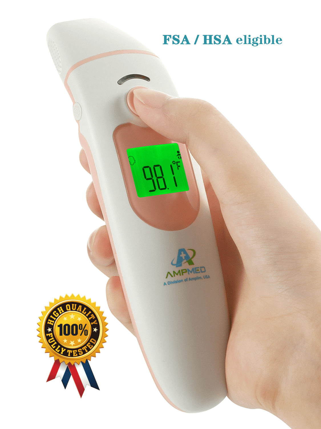 PLUSBRAVO Digital Thermometer for Adults Non Contact Infrared Baby  Thermometer Forehead Scan