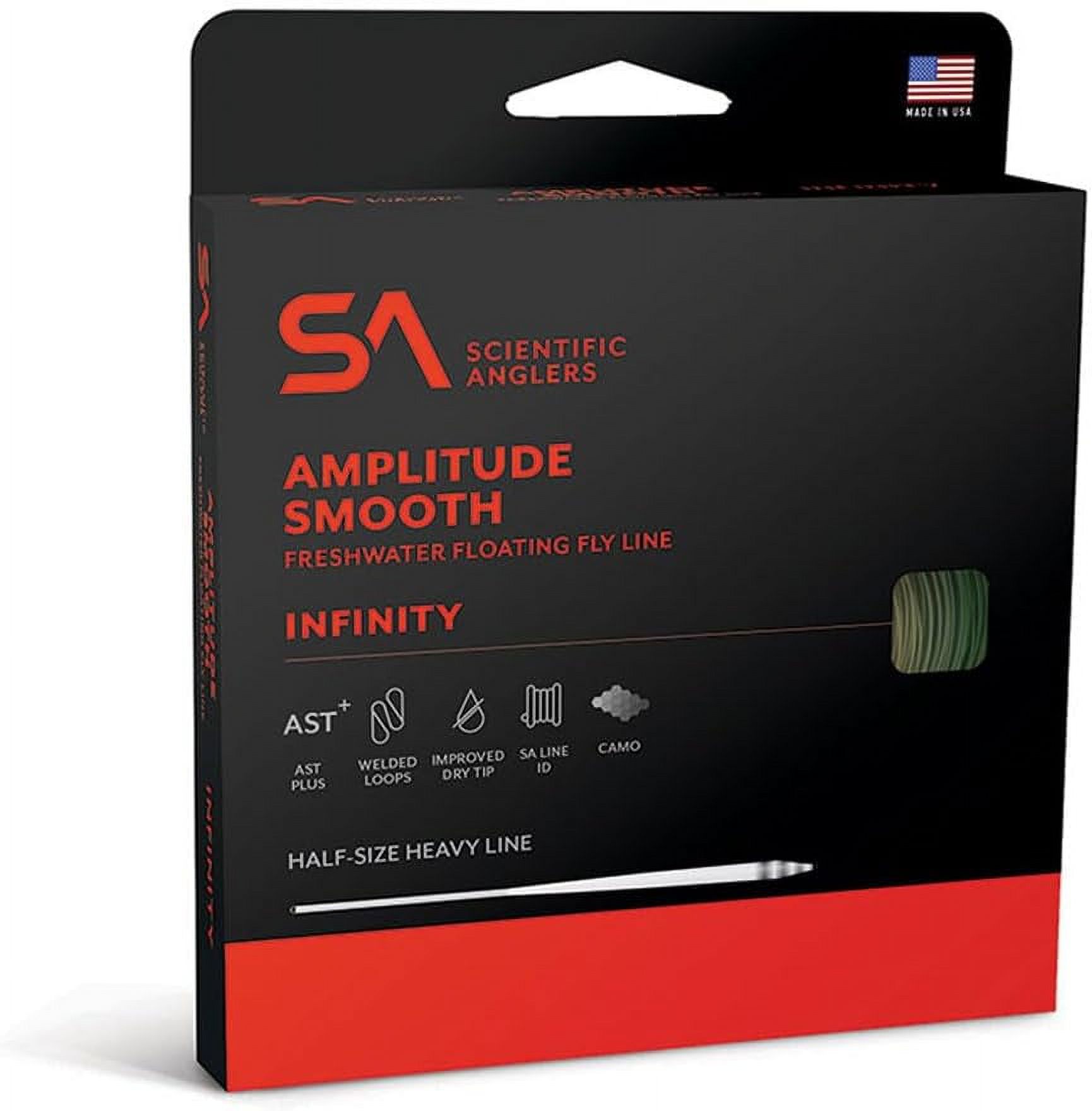 Amplitude Smooth Infinity Taper Fly Line