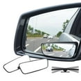 thumbnail image 1 of Ampper Rectangle Convex Wide Angle Off-Road Mirrors for Blind Spot, 1 of 7