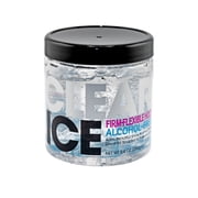 Ampro Clear Ice  Ultra Hold Protein Unisex Styling Gel for Resistant Hair Textures, 8.8 oz. Moisturizing