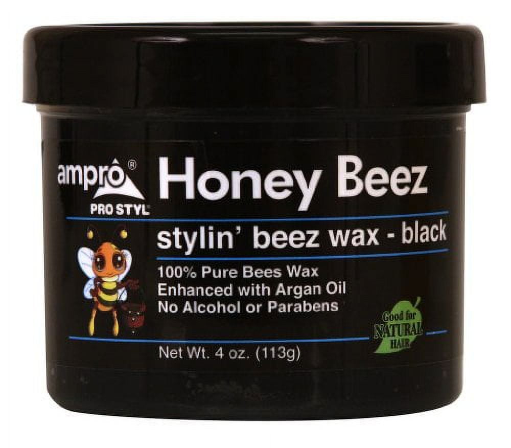 AMPRO Honey Beez Wax - Black (4oz) AMPRO Honey Beez Wax - Black (4oz)