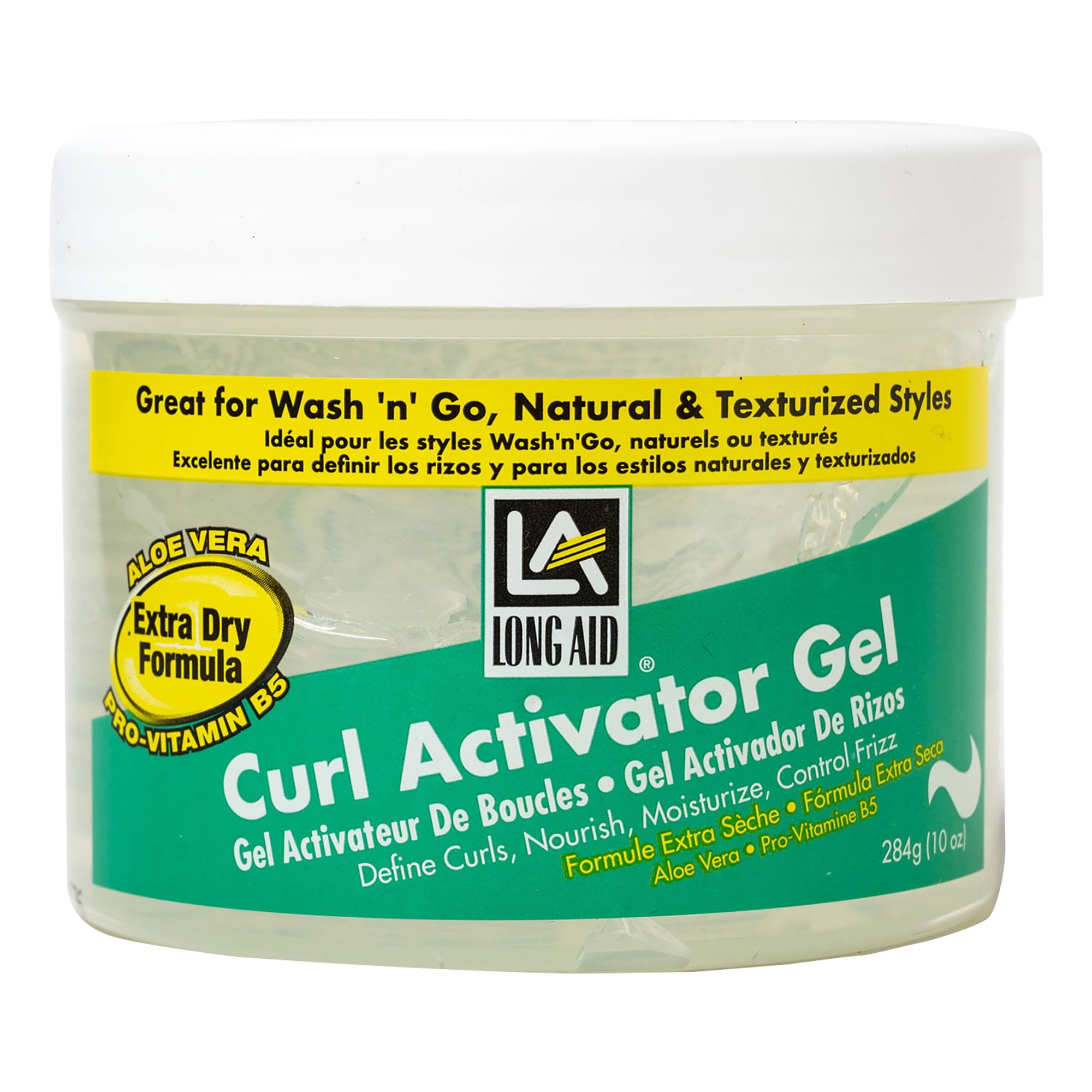 Ampro LongAid Activator Gel, Hair Gel, Extra Dry, 10 oz