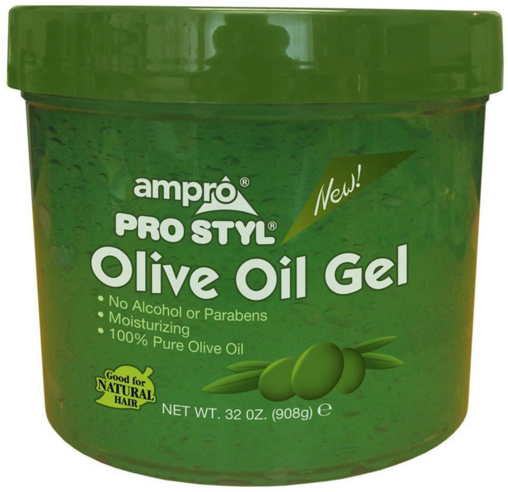 Ampro Olive Oil Gel, 32 oz (Pack of 3)