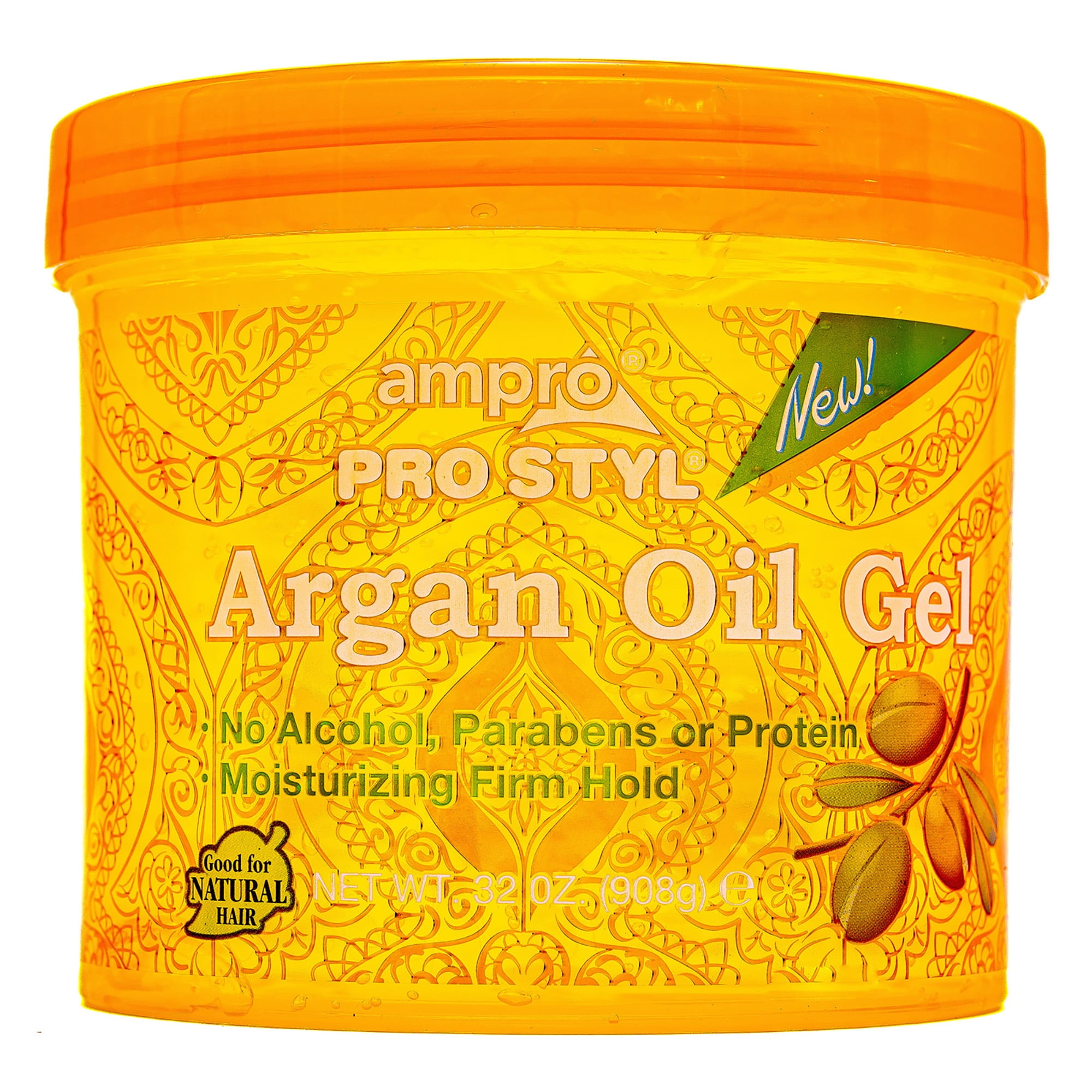 Ampro Pro Styl Argan Oil Styling Gel, Hair Gel, 32 oz