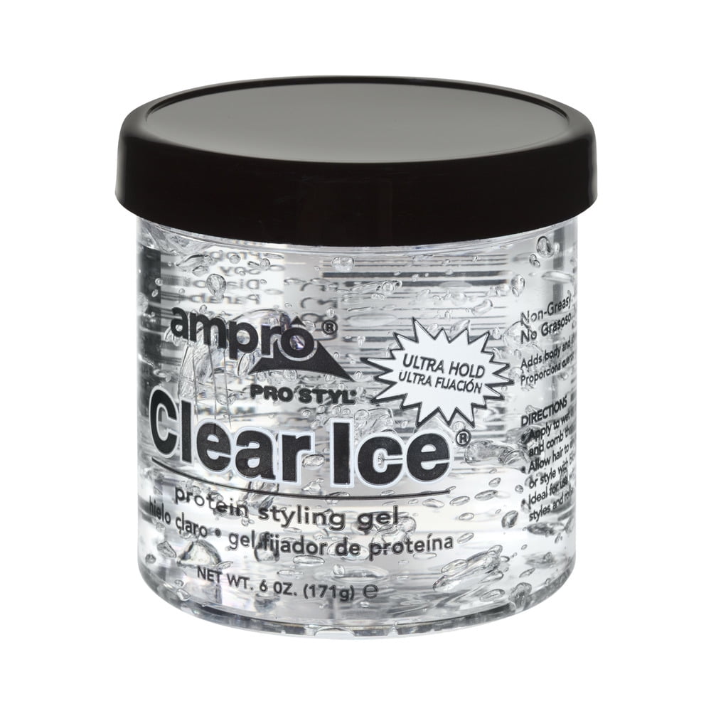 Ampro Pro Styl Clear Ice Ultra Hold Protein Styling Gel, 6 oz
