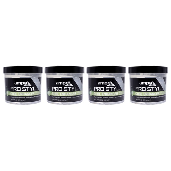 Ampro Pro Styl Curl Enhancer - Extra by Ampro for Women - 32 oz Gel - Pack of 4