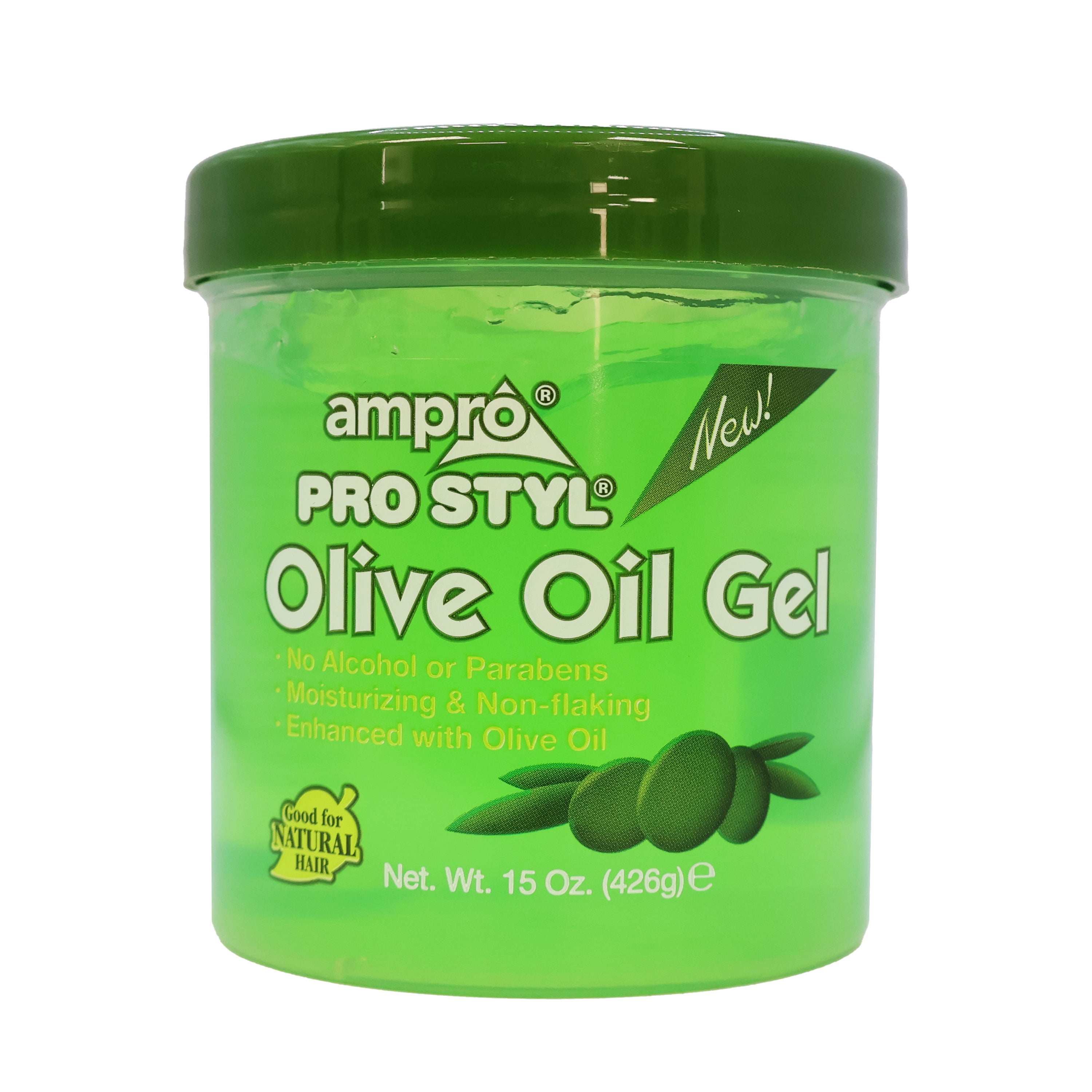Ampro Pro Styl Olive Oil Gel, 15 Oz.