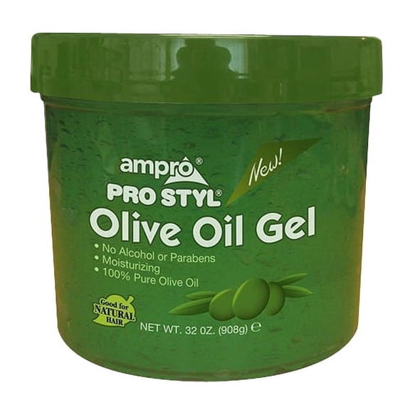 Ampro Pro Styl Olive Oil Hair Styling Gel, 32 Oz, 3 Pack