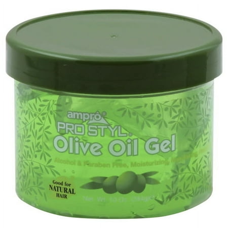 Ampro Pro Styl Olive Oil Styling Gel, 10oz., Moisturizing, Unisex