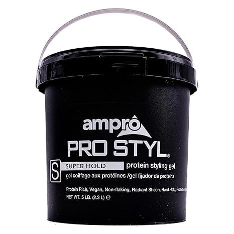 Ampro Pro Styl Super Hold Protein Hair Styling Gel, 5 lb