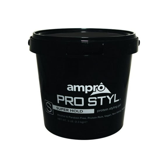 Ampro Pro Styl Super Hold Protein Styling Gel, 5 Lb, 80 Oz