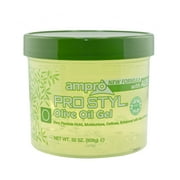 Ampro Pro Style 32 oz. Olive Oil Hair Gel, Very Moisturizing, Unisex