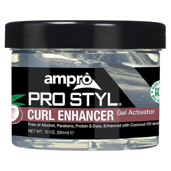 Ampro Pro Style Curl Enhancer Hair Gel Activator, 10 Oz, 3 Pack