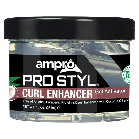 Ampro Pro Style Curl Enhancer Hair Gel Activator, 10 Oz, 6 Pack