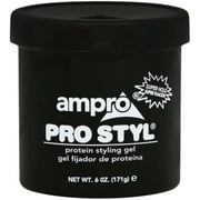 Ampro Protein Styling Gel, Super Hold, 6 oz Pack of 2