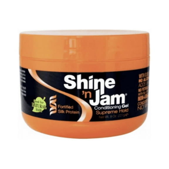 Ampro Shine N Jam Conditioning Gel Supreme Hold 8 oz