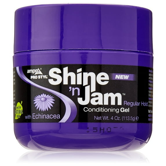Ampro Shine N Jam Gel Reg, 4 Oz.,Pack of 6