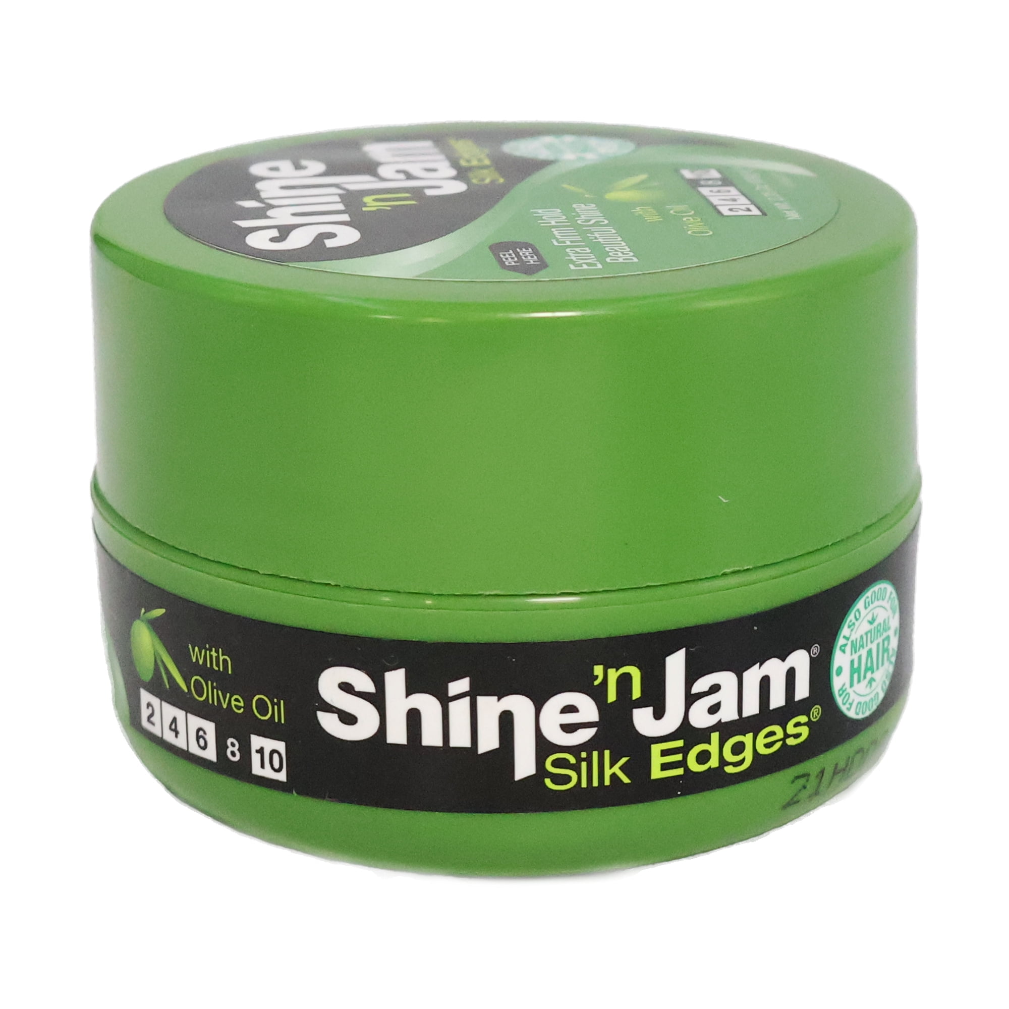 Ampro Shine N Jam Silk Edges Olive Oil, 2 Oz.