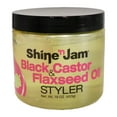 thumbnail image 1 of Ampro Shine N Jam Styler Black Castor Flaxseed Oil, 16 Oz., Pack of 6, 1 of 2