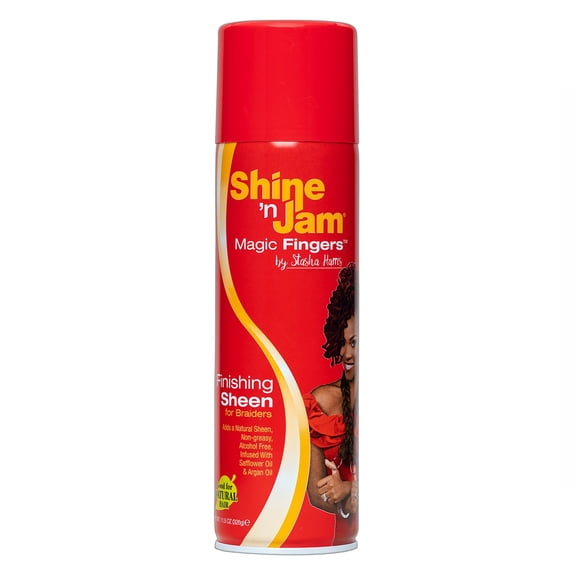 Ampro Shine n Jam Magic Fingers Finishing Sheen for Braiders, 11.5 Oz., Pack of 3