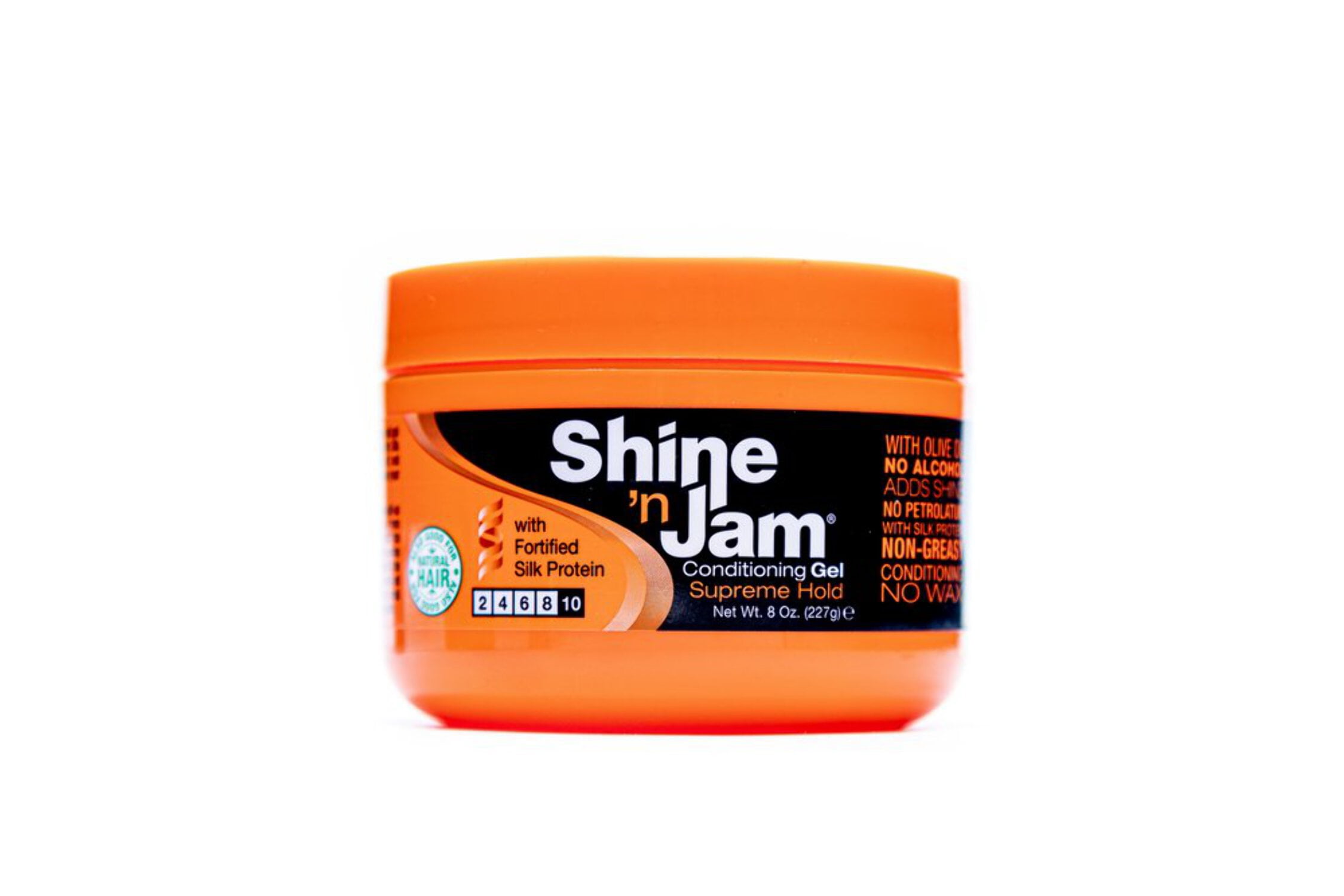 Ampro Shine-n-Jam Supreme Hold, Hair Styling Gel with Olive Oil