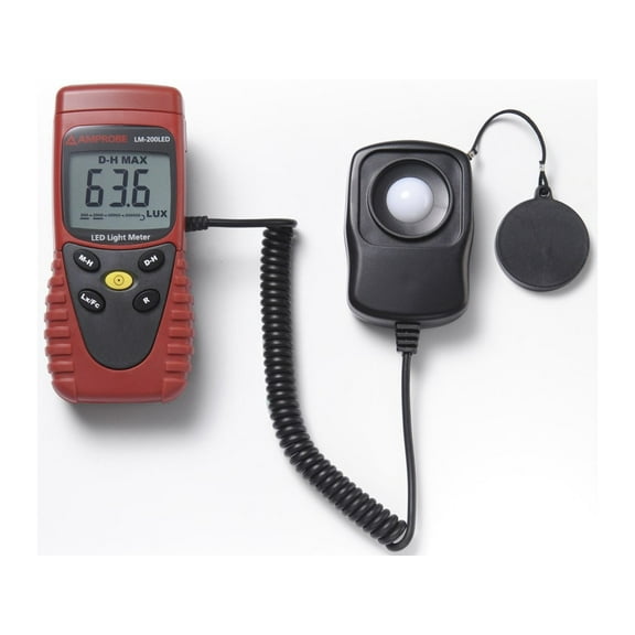 Amprobe LightMeter, +/-3%Light ACC", FullSize, LM-200LED
