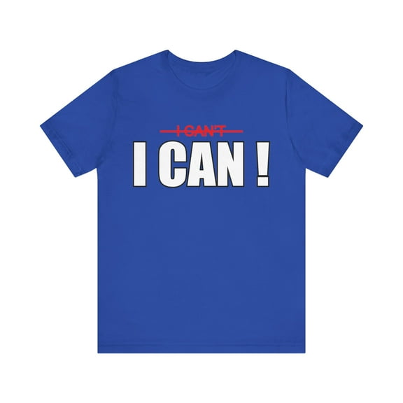 Amputee Humor TShirt “Cant I can” Crew Neck