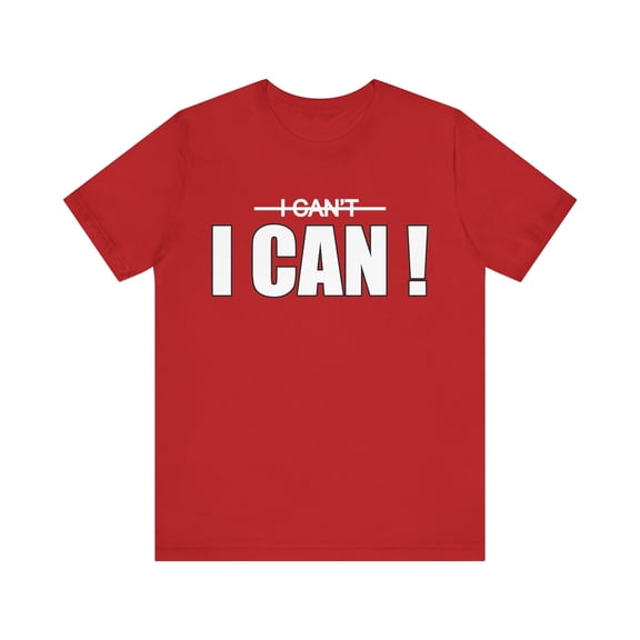 Amputee Humor TShirt “Cant I can” Crew Neck