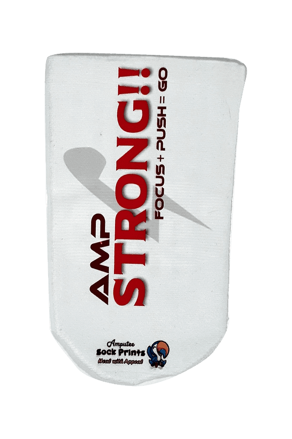 Amputee Sock, "Amp Strong V1 sock", 3PLY Residual Wound, Over Shrinker Sock