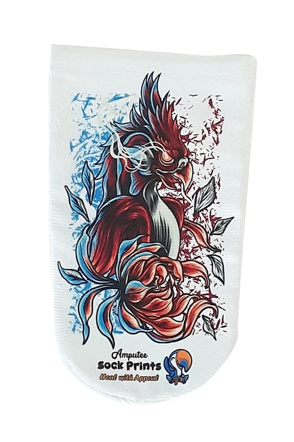 Amputee Sock, Phoenix High Detail V1, 3Ply stump sock