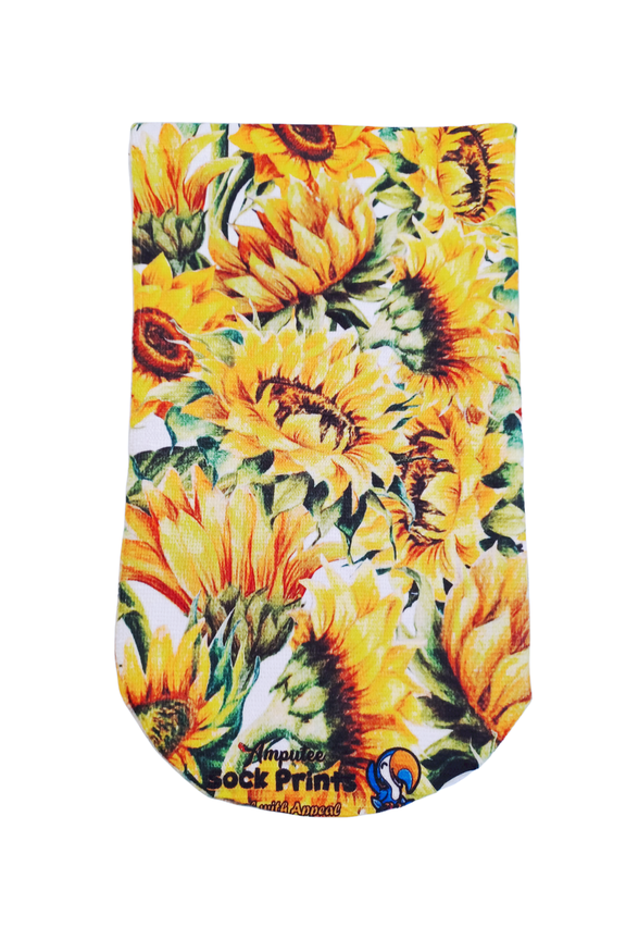 Amputee Sock "Sunflower Bunch V3"