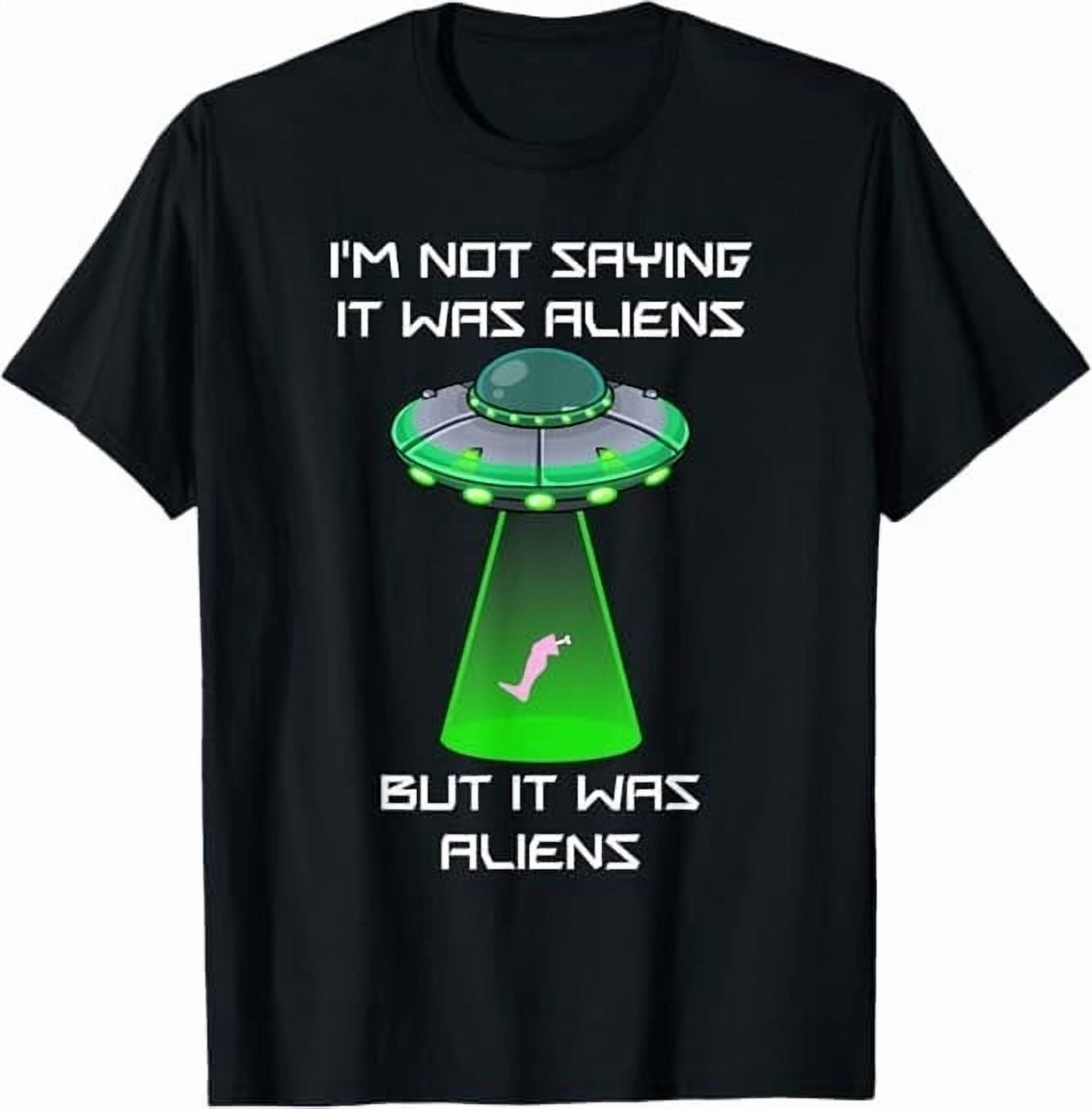 Amputee UFO Alien Abduction Recovery Graphic T-Shirt - Walmart.com