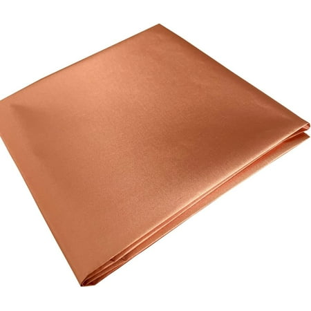 Amradield Pure Copper Faraday Fabric RF & LF Electromagnetic Fields Gold Color Blocking Fabric 1 Meter (39"x43" inch)