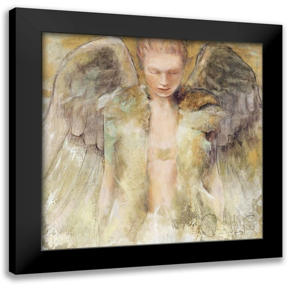 Amrhein, Elvira 12x12 Black Modern Framed Museum Art Print Titled - Schutzengel
