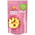 Amrita Dried Apple Rings TMA3 16 oz No Sugar Added, Vegan, nonGMO