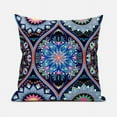 thumbnail image 1 of Amrita Sen Designs CAPL962BrCDS-ZP-26x26 26 x 26 in. Bohemian Mandala Vector Broadcloth Indoor & Outdoor Zippered Pillow - Multi Color, 1 of 1