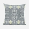 thumbnail image 1 of Carnival Geo Throw Pillow with Removable Cover in Gray White 20x20, 1 of 5