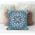 thumbnail image 1 of Amrita Sen Designs  20 x 20 in. Paisley Leaf Geo Suede Zippered Pillow with Insert - Multi Color, 1 of 5