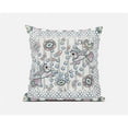 thumbnail image 1 of Amrita Sen Designs  20 x 20 in. Pond Peacock Broadcloth Indoor & Outdoor Zippered Pillow - Multi Color, 1 of 4